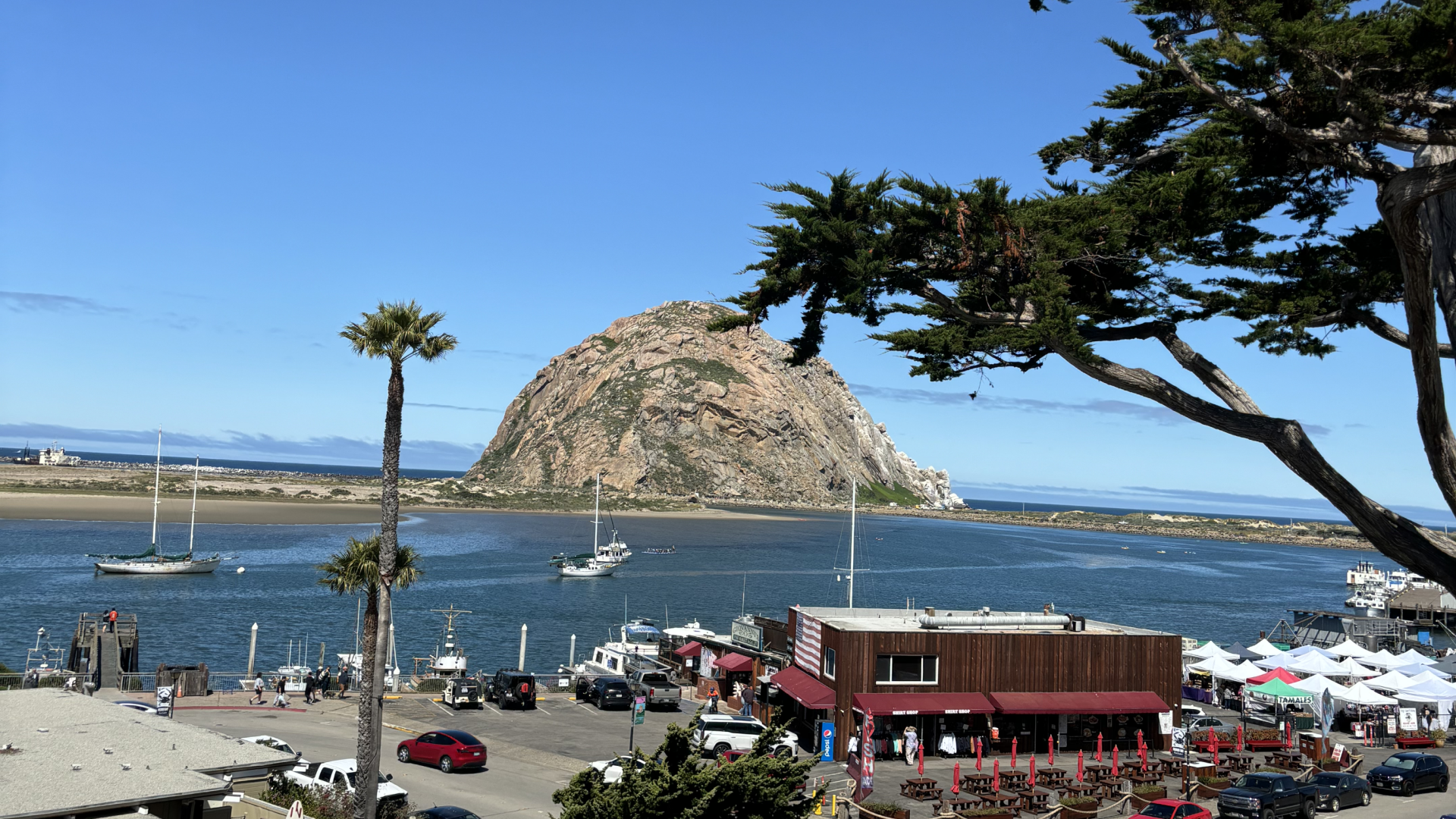 Dia 2 - Uma manhã única em Morro Bay e partiu rumo Fresno